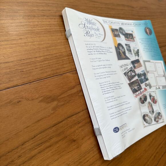 Creative Memories Scrapbook Pages 12 x 12 Refill RCM-12S 30 Pages Old Style NWT - Picture 2 of 6